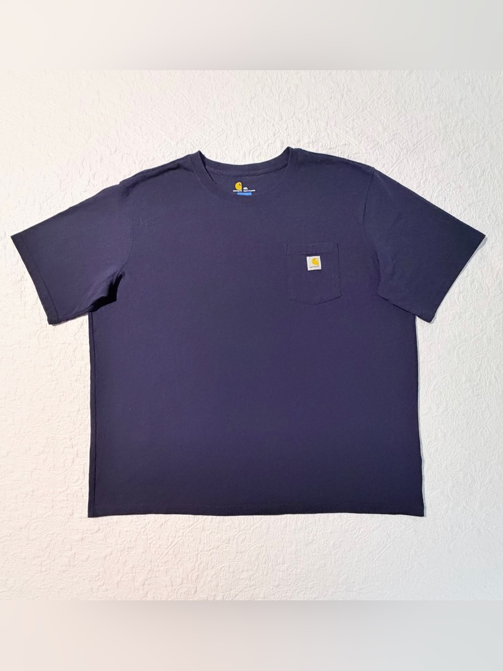 Carhartt | Relaxed Fit | Heavyweight Pocket T-Shirt | Navy Blue | 4XL